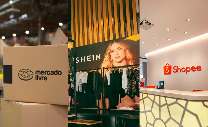 materia-capa O rápido crescimento da Shein e Shopee no Brasil; Mercado Livre lidera o setor