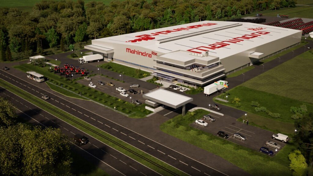 MAHINDRA Divulgação | Clique na imagem para ver o vídeo com a perspectiva da nova fábrica